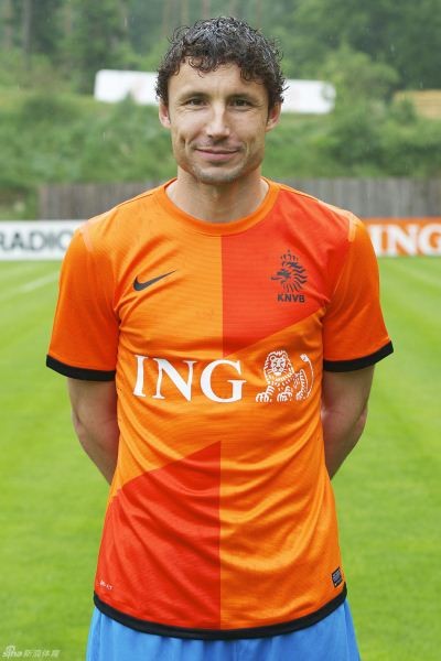 Đội trưởng Mark van Bommel - anh chính là linh hồn của ĐT Hà Lan với lối chơi cần cù, không ngại va chạm